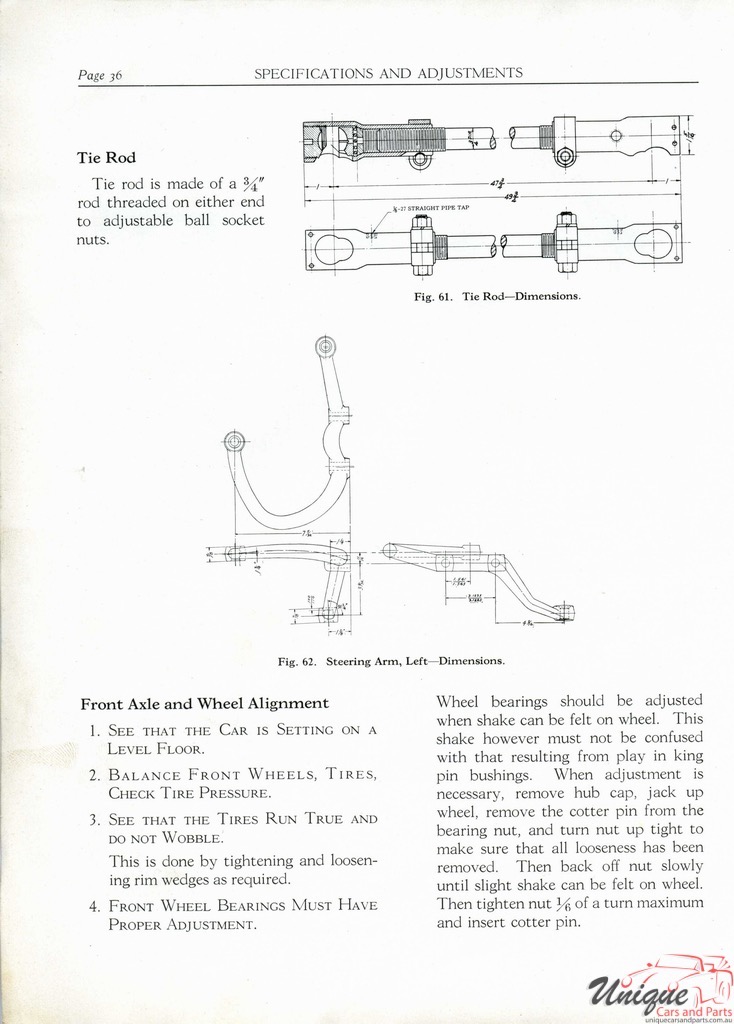 1930 Buick Marquette Specifications Booklet Page 47